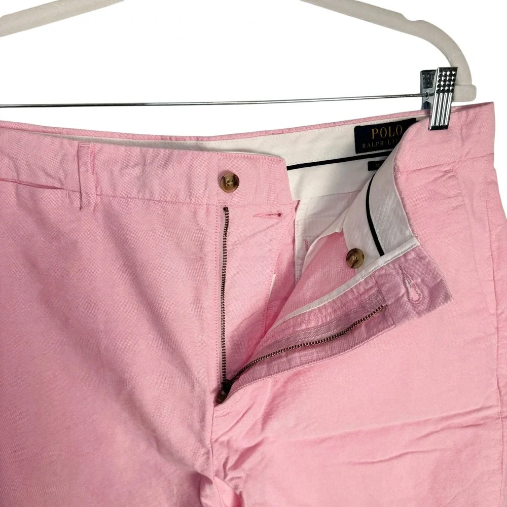 Polo Ralph Lauren Chino Shorts 36 Pink‎ Classic Fit 9